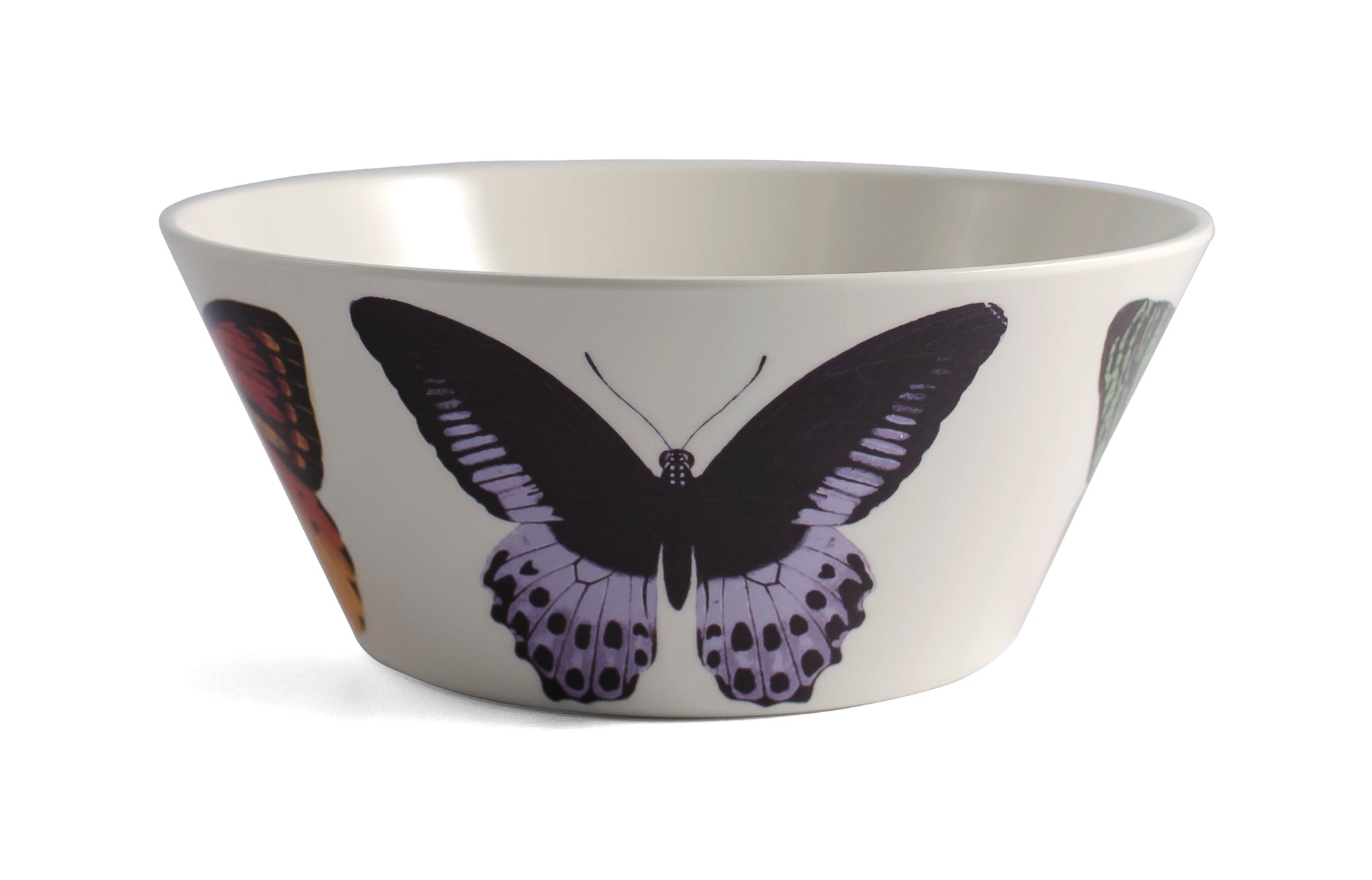 Cottage Core Melamine bowls butterfly design by Thomas Paul second view 