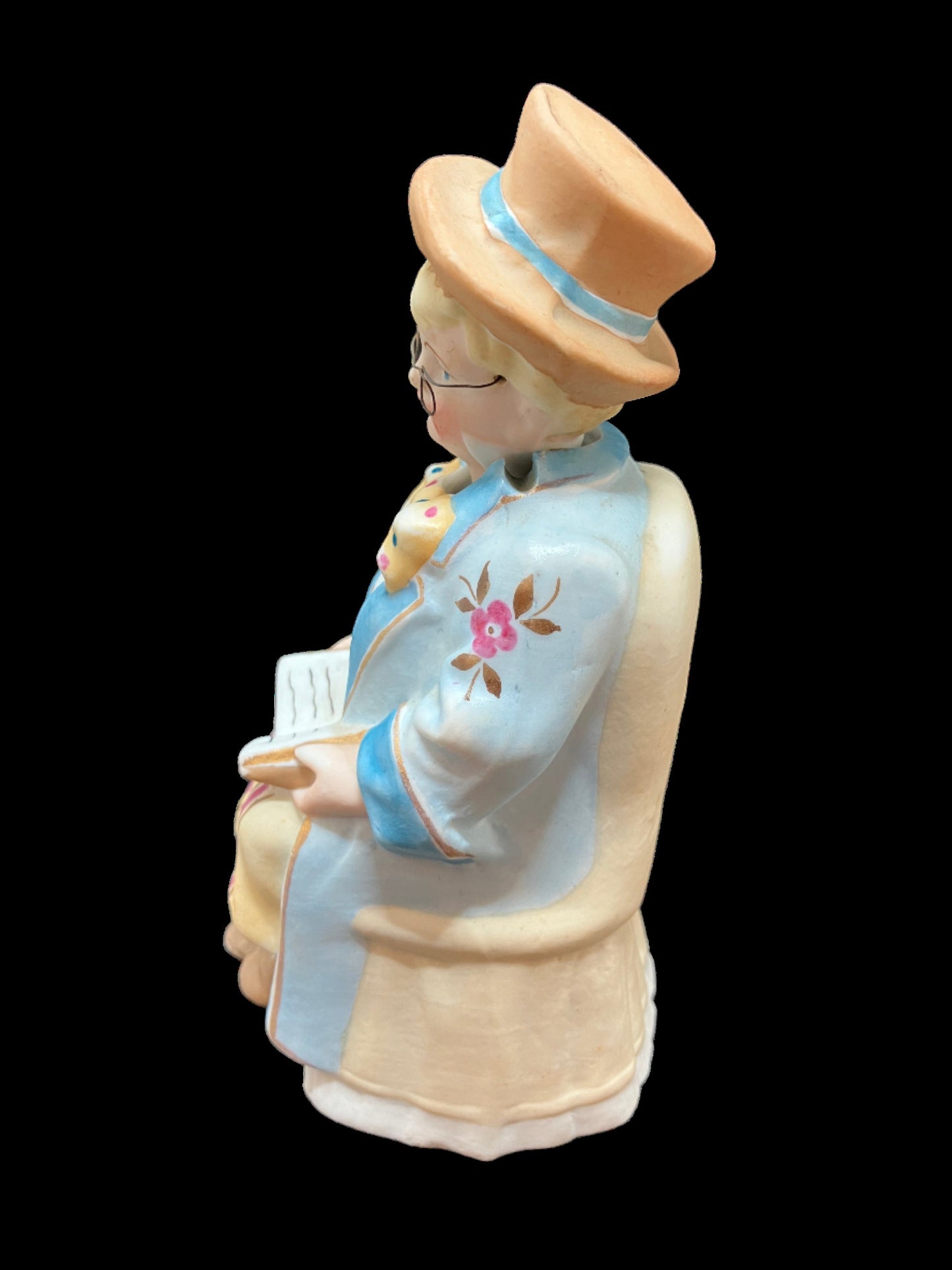 Antique Porcelain Bobblehead Figurine