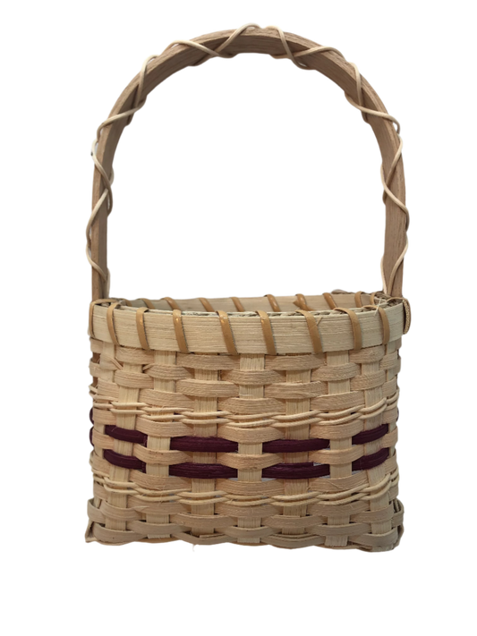 Locally Handwoven Handy Basket Full View