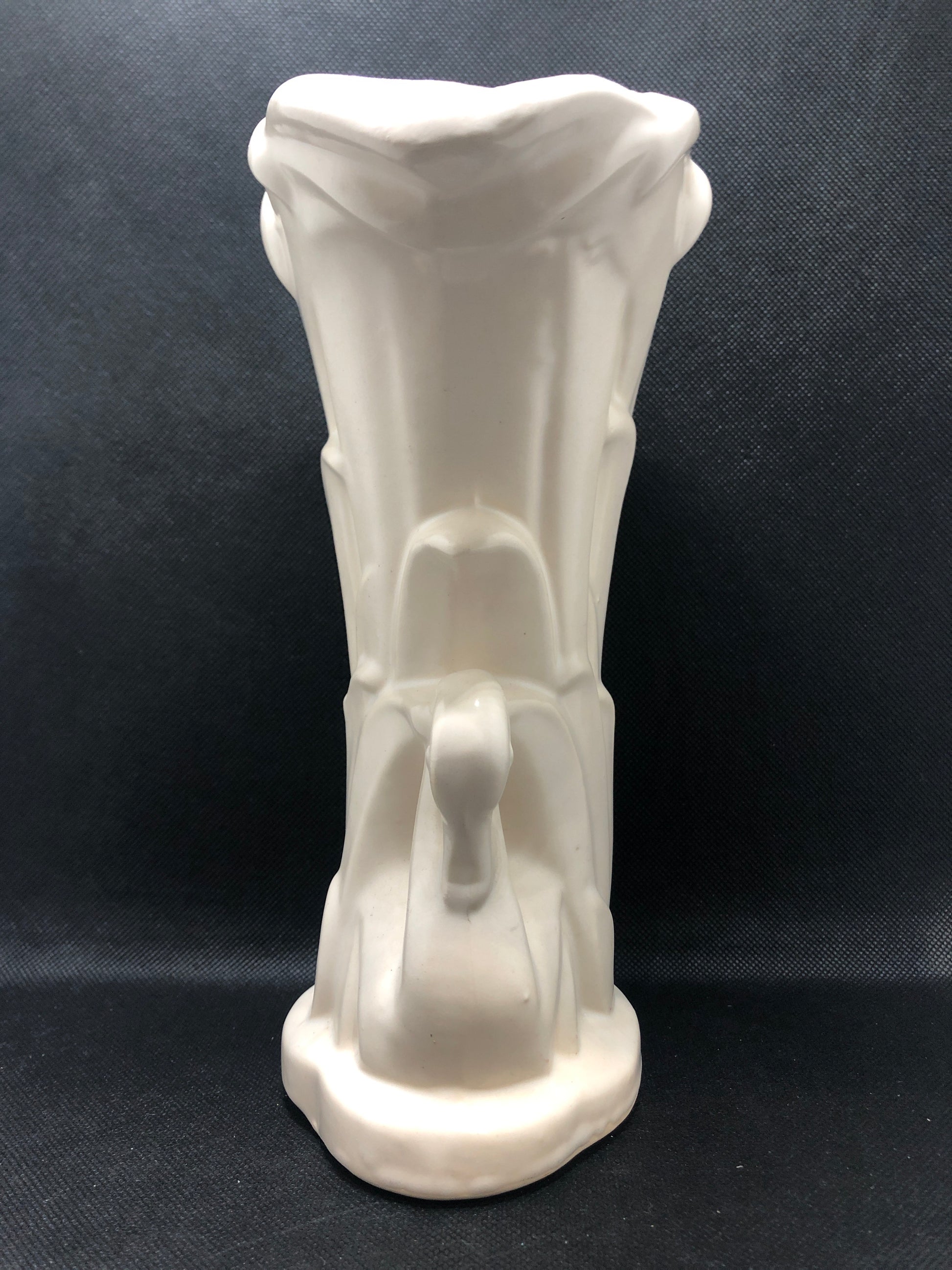 MCM Vase by Mc Coy with Swan Head On 