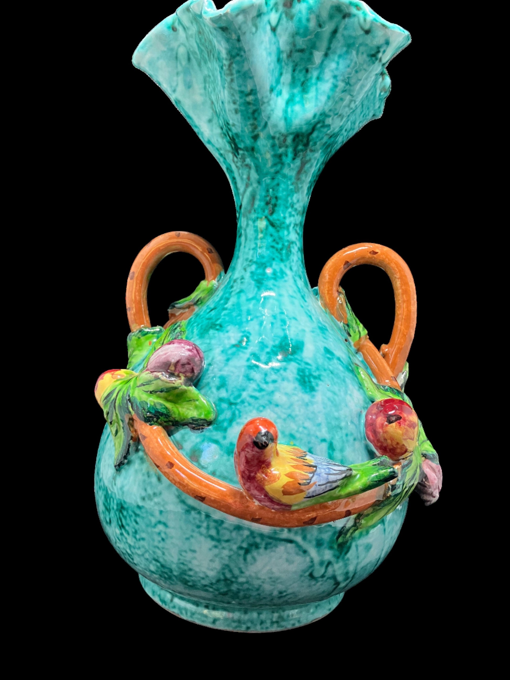 Majolica Vase 