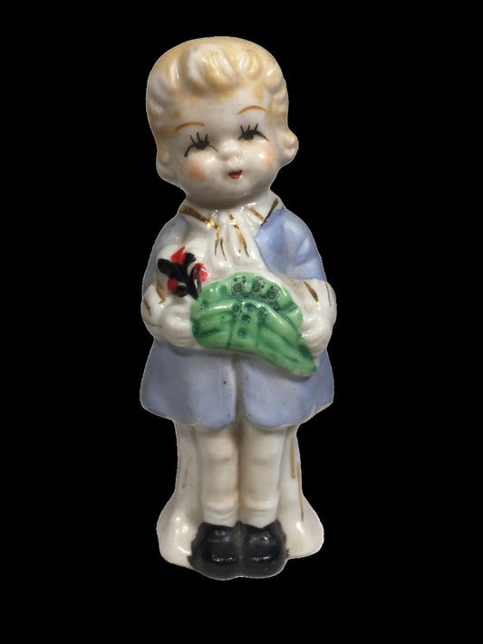 Antique Japan Boy Figurine