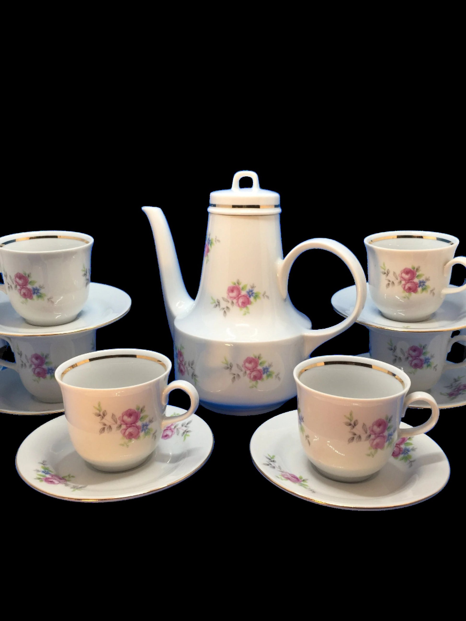 Henneberg Porzellan 1777 Tea/Espresso Set