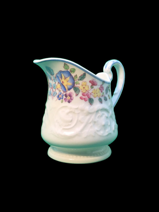 Wedgwood Patrician Morning Glory Creamer