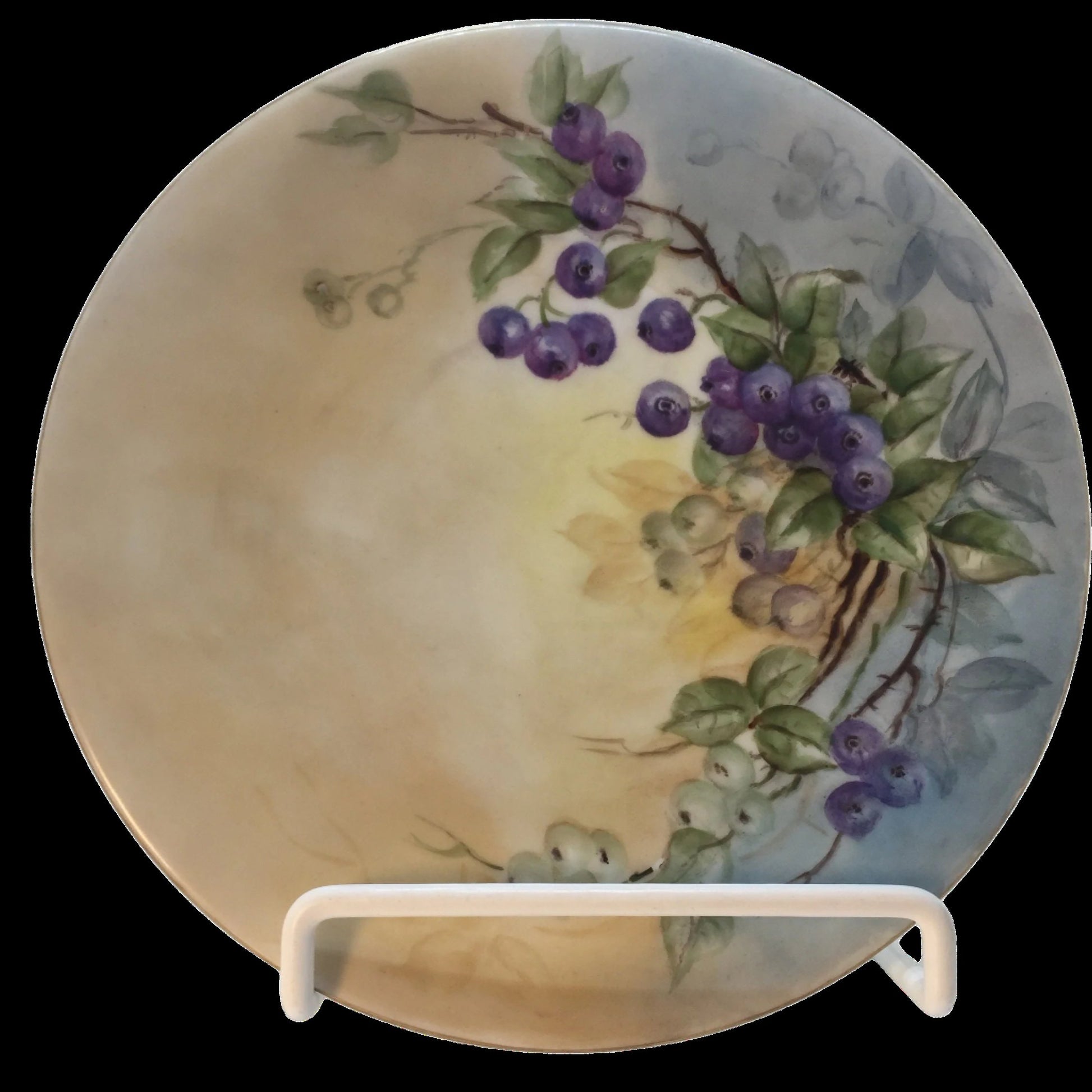 Limoges Hand painted Berry Plates