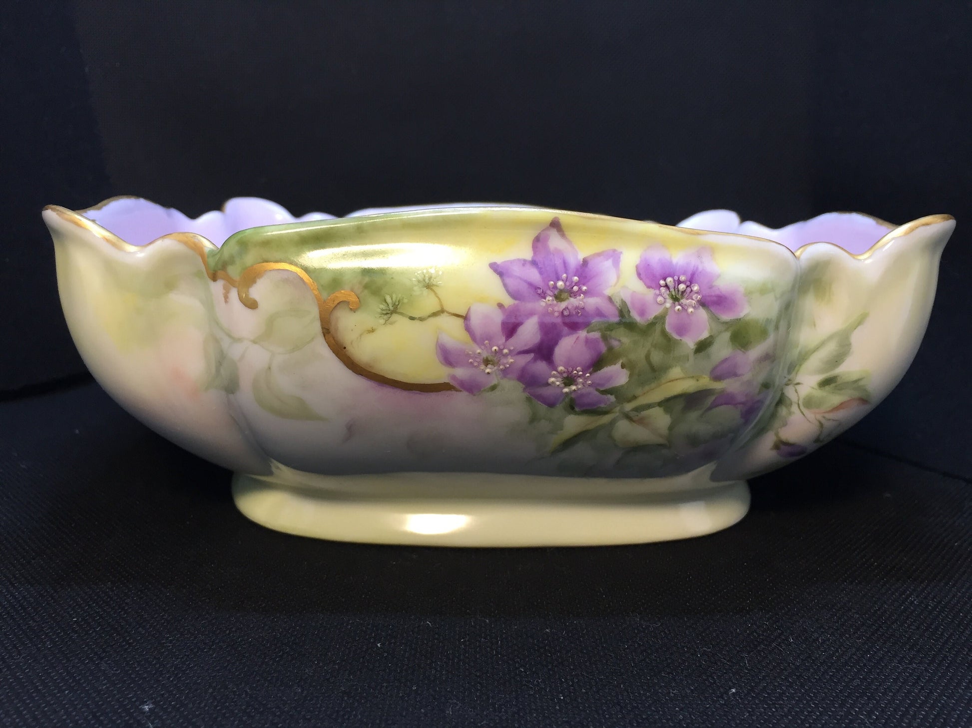 Wonderful Hand Painted Limoges Bowl by Haviland