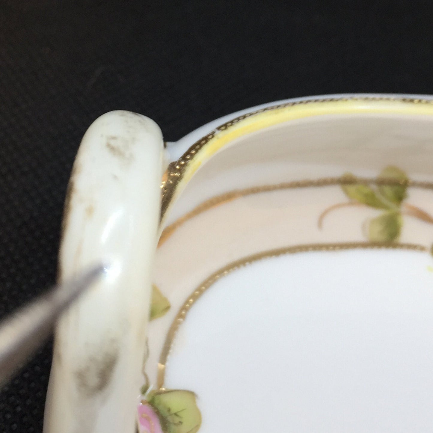 Wonderful Nippon Handled Dish with the Morimura Mark