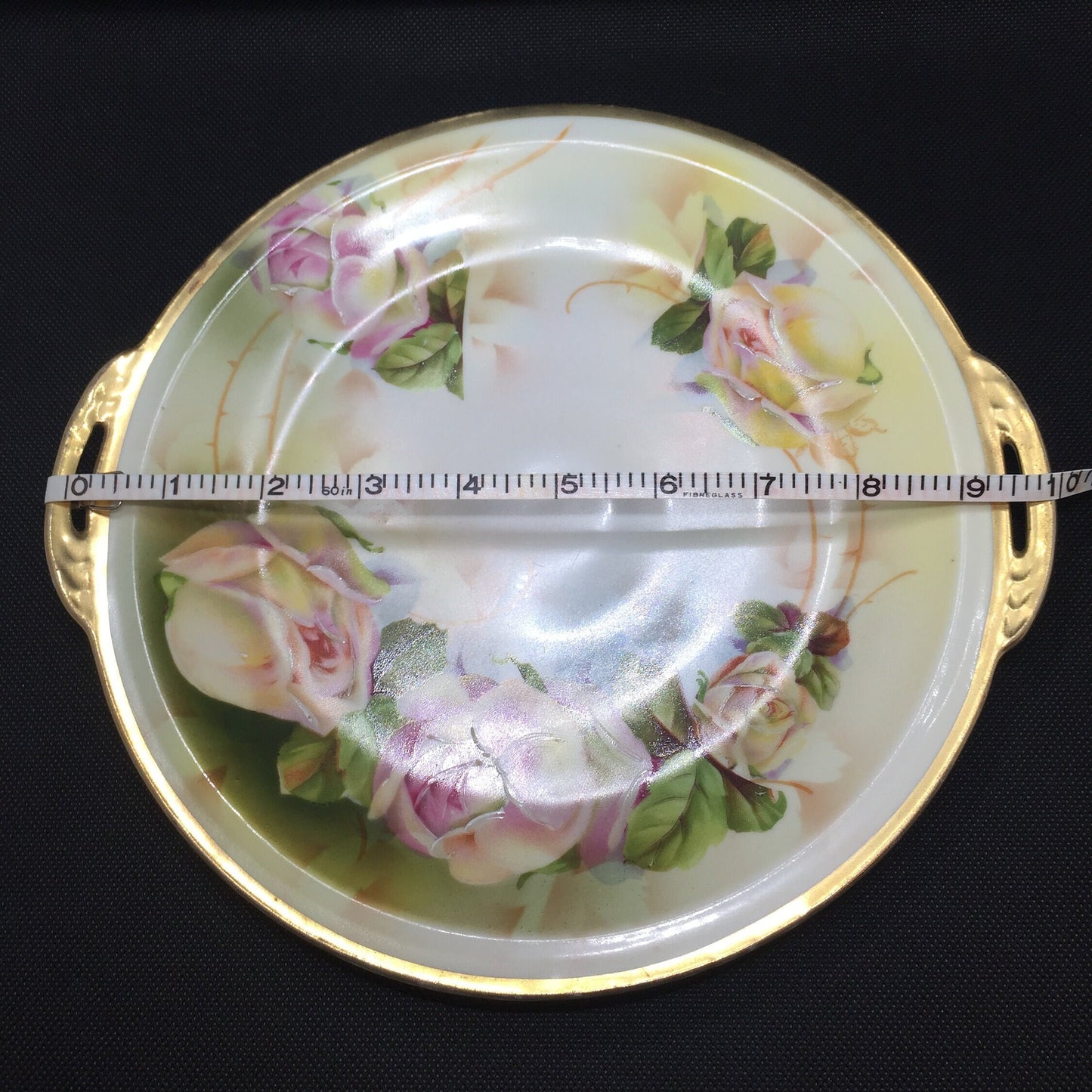 Royal Rudolstadt Prussian Cake Plate with Handles