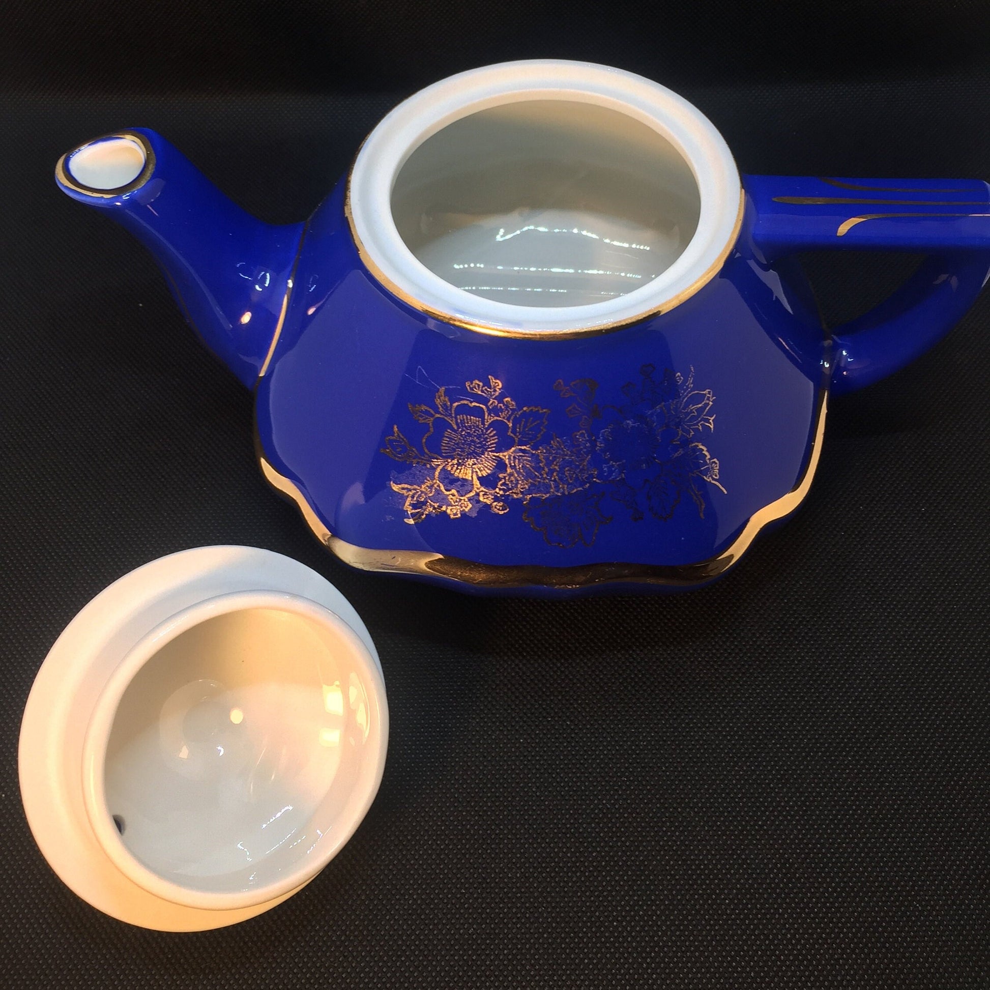 Hall Baltimore Cobalt Blue Teapot