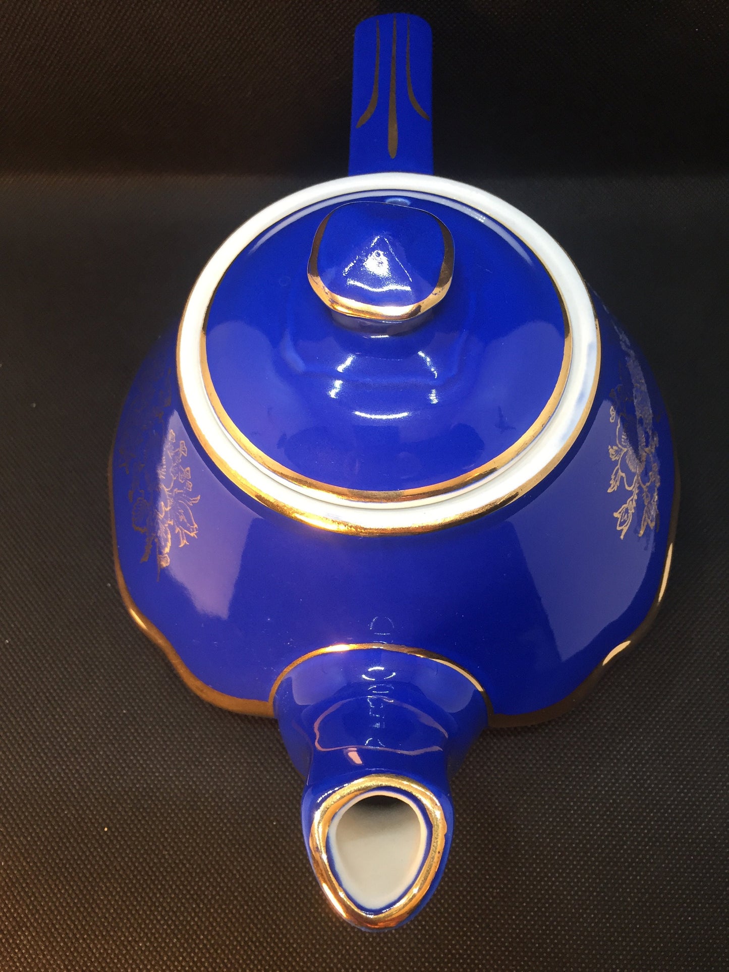 Hall Baltimore Cobalt Blue Teapot