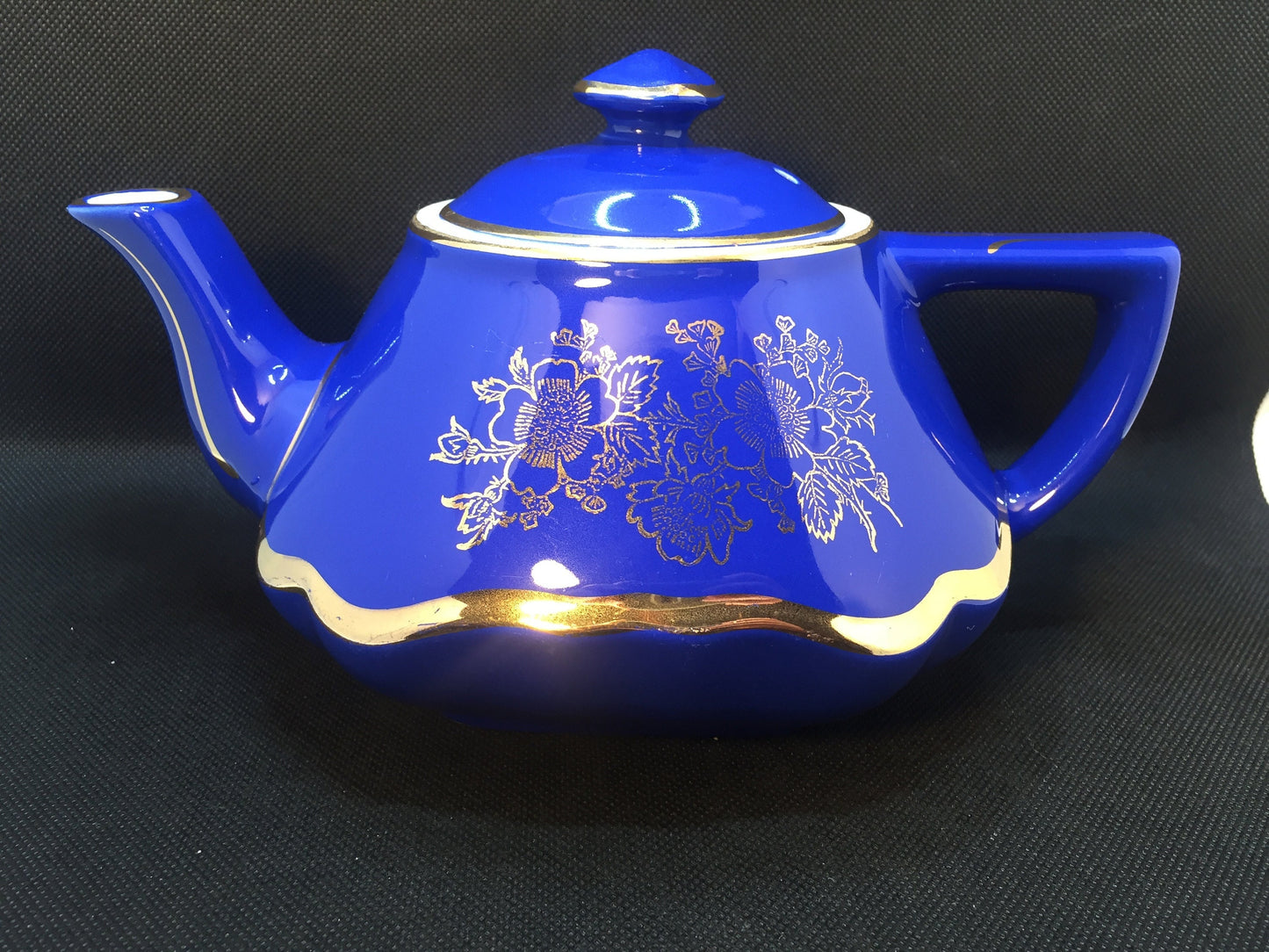 Hall Baltimore Cobalt Blue Teapot