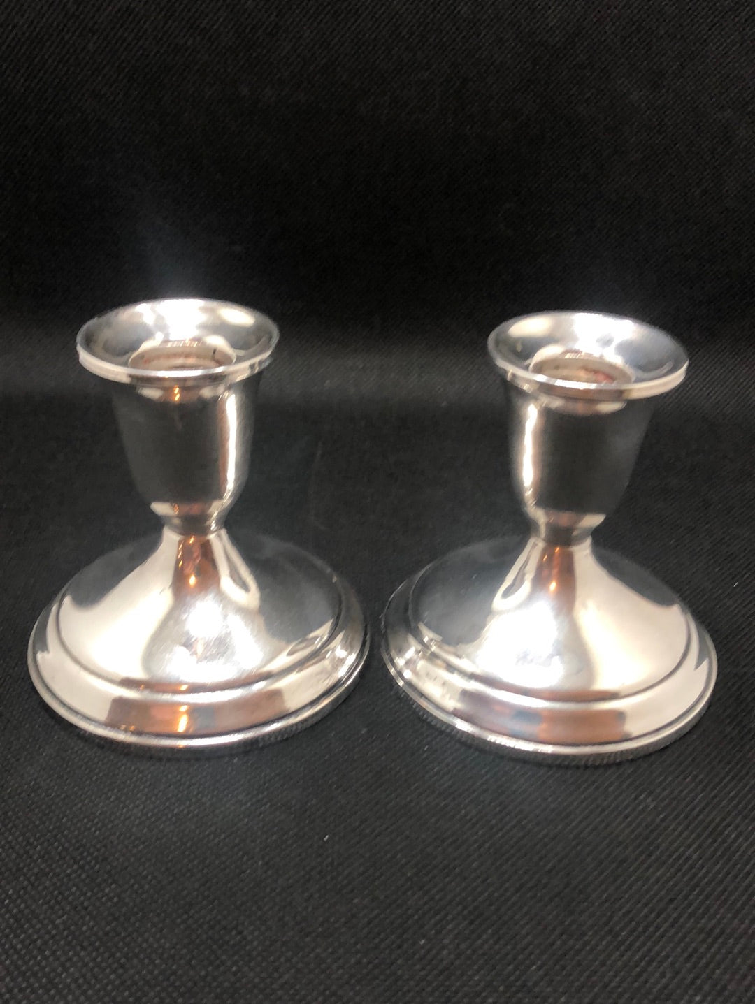 Towle Sterling Weighted Candleholders